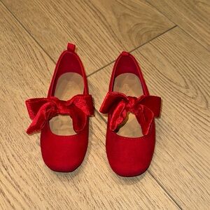 Old Navy Red Bow Dress Shoes for Kids